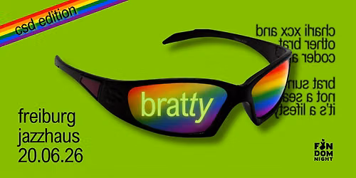 bratty \u2022 csd freiburg edition