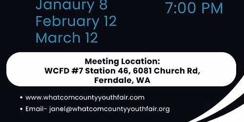 WCYF Meetings for 2026