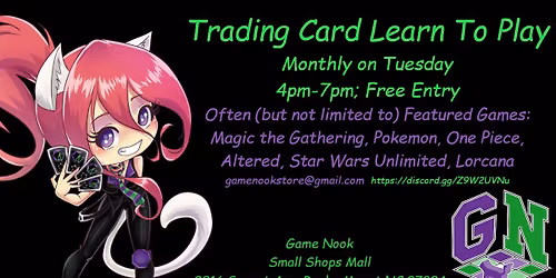 TCG Learn to Play
