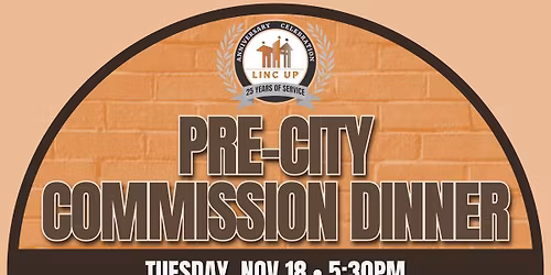 Pre-City Commission Dinner