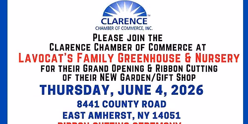 Lavocat's NEW Garden Gift Shop Ribbon Cutting