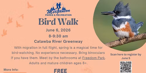 Bird Walk-Meet at Freedom Park