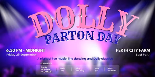 Dolly Parton Day at Perth City Farm 