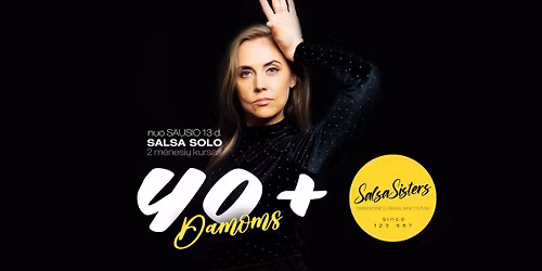 SALSOS pamokos damoms 40+