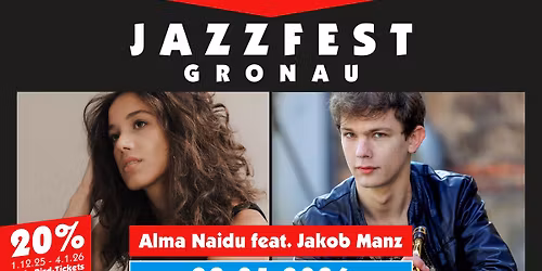 Alma Naidu feat. Jakob Manz | Jazzfest Gronau