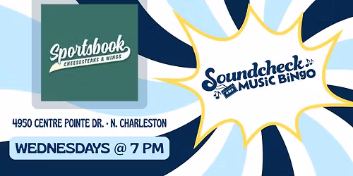Soundcheck Music Bingo at Sportsbook - Tanger