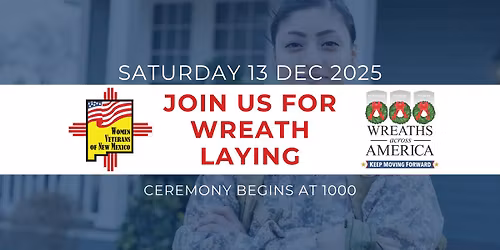 WVNM at Wreaths Across America Santa Fe New Mexico