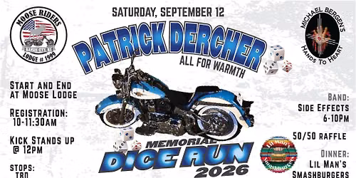 PATRICK DERCHER ALL FOR WARMTH DICE RUN