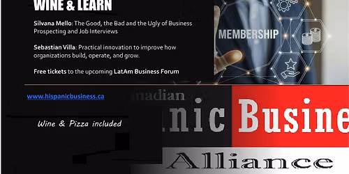 Hispanic Business Wine & Learn + Free tickets to LatAm Business Forum