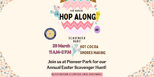 3rd Annual Hop Along Easter Scavenger Hunt