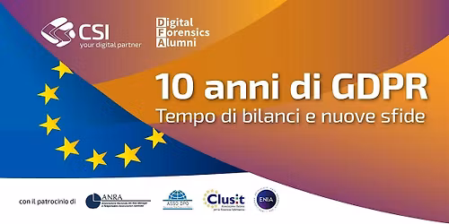 10 anni di GDPR