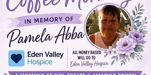 Coffee Morning fundraising For Eden Valley Hospice 