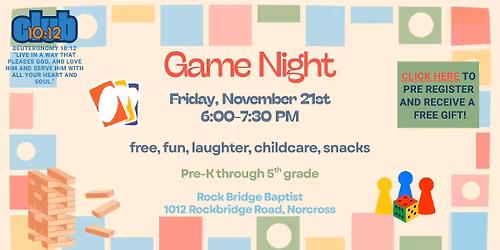 Game Night for Kids!