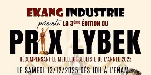 PRIX LYBEK 2025 DU MEILLEUR BDEISTE