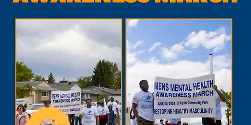 Men's mental health awareness march