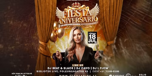 \ud83e\udd42Fiesta de Aniversario Club Caribe