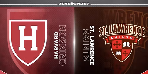 St. Lawrence Saints at Harvard Crimson Mens Hockey