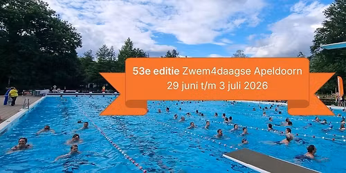 Zwem4daagse Apeldoorn