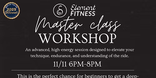 Spin Master Class Workshop