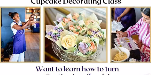 Buttercream Flowers Cupcake Decorating Class| Bake & Brew