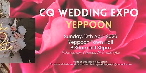 CQ Wedding Expo Yeppoon