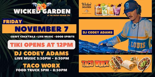 Friday Night Live w\/ DJ Codey Adams