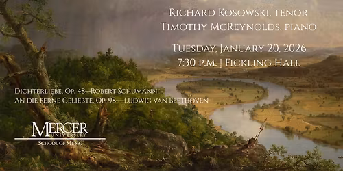 Unseen Horizons: The Depths of Love, Longing, and Disappointment - Faculty Recital