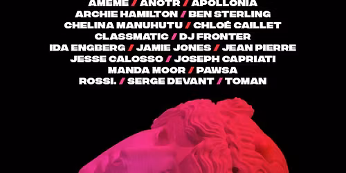 The Thunderdome: Ganja White Night Jassica Audiffred & Samplifire (Time: TBD) - Sunday