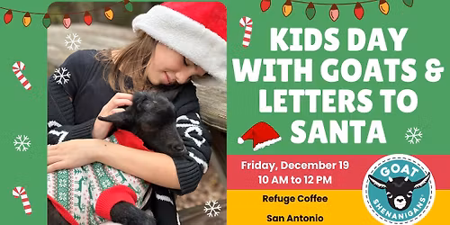 Kids Day with Goats & Letters to Santa