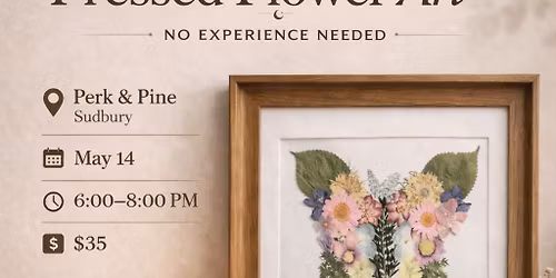 Cozy Creative Night: Pressed Flower Art