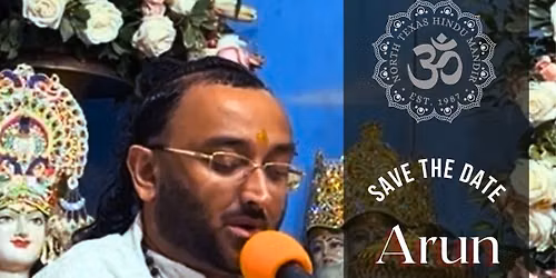 Save the Date: Arun Gossai @ NTHM