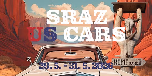 Sraz US Cars Byst\u0159i\u010dka 29.5.-31.5.2026