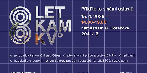 KAM KV\u00b0 slav\u00ed 8 let | Den otev\u0159en\u00fdch dve\u0159\u00ed