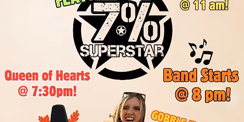 DRINKSGIVING\u203c\ufe0f\ud83e\udd83\ud83c\udf7bfeat: 7% superstar!