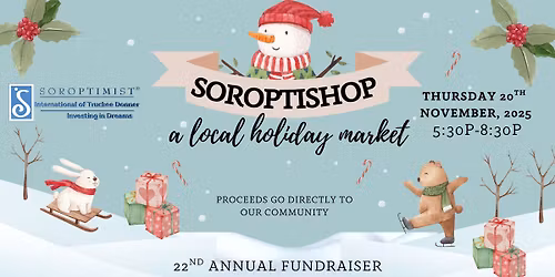 2025 Soroptishop Holiday Artisan & Craft Faire