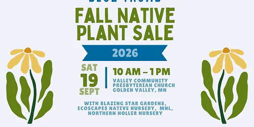 Blue Thumb Fall Native Plant Sale
