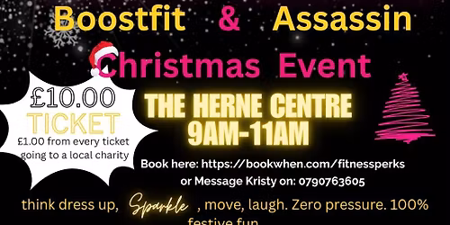 Boostfit & Assassin Christmas Fitness Event
