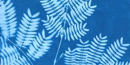 Cyanotypes with ASL Interpreter