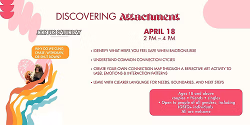 Discovering Attachment in Friends, Family and Relationships (Small Groups)