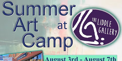 Summer Art Camp 2026 (Limited Spots! Pre-Reg Required!)