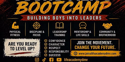 Life Academy Young Men's Bootcamp