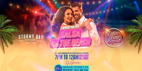 Salsa on St. Pete Beach Latin Night