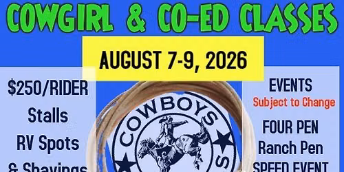 2026 August Ranch Hand Roundup