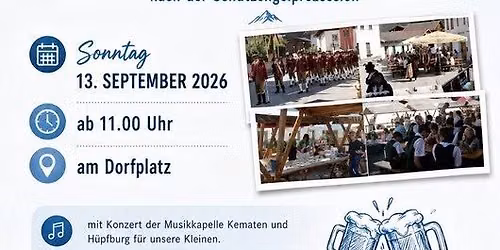 Fest am Dorfplatz
