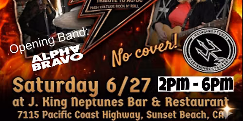 6\/27 ALL STAR FEMALE TRIBUTE TO AC\/DC feat: HORNS UP! @ J KING NEPTUNES!
