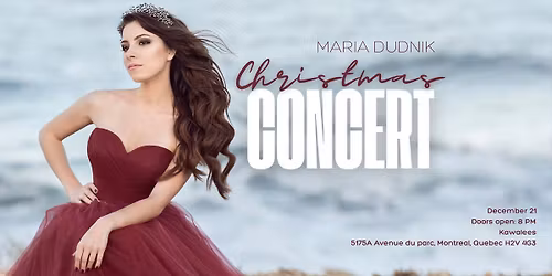 A Cozy Christmas with Maria Dudnik \u2013 Live Acoustic Concert