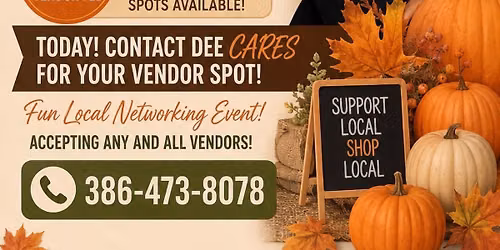 \ud83c\udf41 Dee Cares Fall Pop Up Shop
