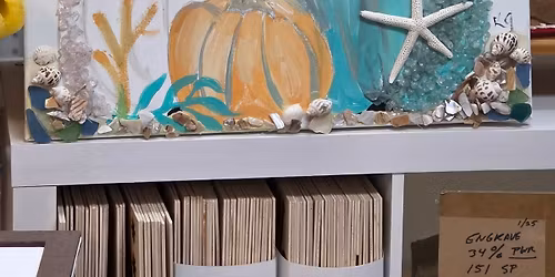 11\/15 Textured Pumpkins Painting All Ages