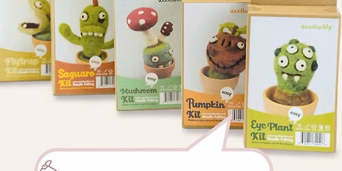 \ud83d\udc7b\ud83c\udf31 Creepy-Cute Felt Monster Plant Craft Day! \ud83c\udf31\ud83d\udc7b - Hosted By SCGT