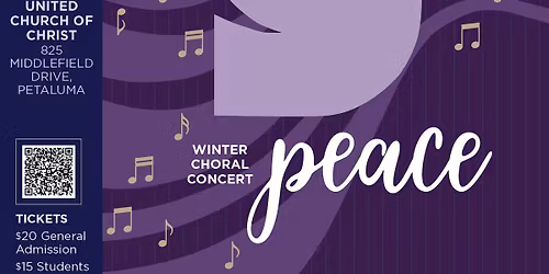 Petaluma Women\u2019s Chorus Winter Concert \u2744\ufe0f\ud83c\udfb6